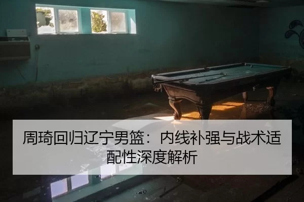 周琦回归辽宁男篮：内线补强与战术适配性深度解析